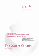 Water Security and Ecosystem-based Adaptation to Climate Change