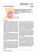 New standard indicators for German development cooperation: How useful are numbers “at the touch of a button”?