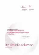 So wird das Versprechen von Privatinvestitionen in fragile Staaten Wirklichkeit