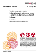International development cooperation is in Germany’s national interest