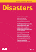 When information becomes action: drivers of individuals' trust in broadcast versus peer‐to‐peer information in disaster response
