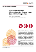 Wiederaufbau der Ukraine: kluge Geopolitik in Kriegszeiten