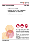 Ausblick auf die neue Legislatur: Energiewende auf dem Meer