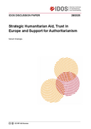 Strategic humanitarian aid, trust in Europe and support for authoritarianism