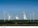 Image. Coal Power Plant and Wind Turbines