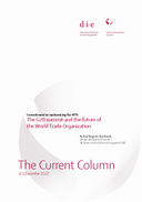 The G20 summit and the future of the World Trade Organization