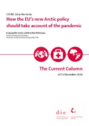 How the EU’s new Arctic policy should take account of the pandemic