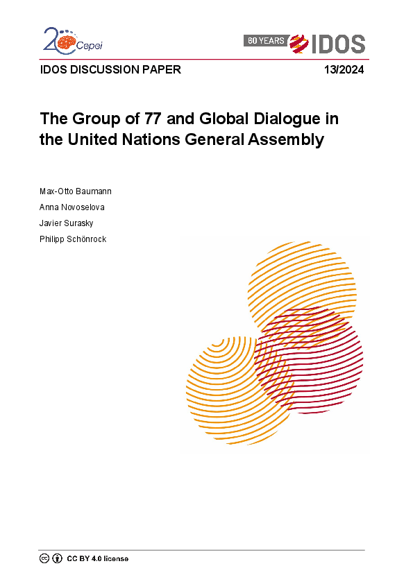 The Group of 77 and global dialogue in the United Nations General Assembly