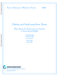 Obesity and food away from home: what drives the socioeconomic gradient in excess body weight?
