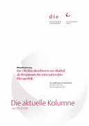Die UN-Klimakonferenz von Madrid als Wegweiser der internationalen Klimapolitik