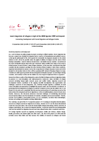 Cover: Programme "Local integration of refugees in light of the 2030 Agenda: CRRF and beyond"