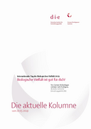 Biologische Vielfalt ist gut für dich!