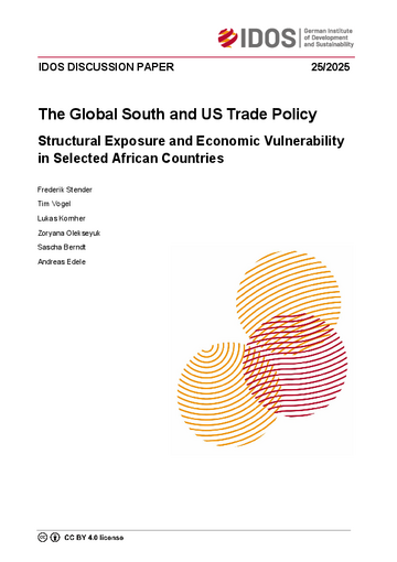 Cover IDOS Discussion Paper