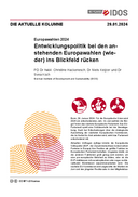 Entwicklungspolitik bei den anstehenden Europawahlen (wieder) ins Blickfeld rücken