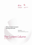 Why we need a European development bank