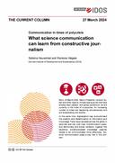 What science communication can learn from constructive journalism