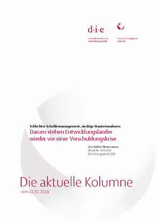 Cover: Die aktuelle Kolumne