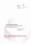 Der G20-Gipfel und die Zukunft der Welthandelsorganisation