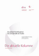 Die globale Flüchtlingskrise: Die zentrale Rolle der Städte