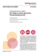 Der Weg zu einem gerechten Pandemieabkommen