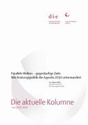  Parallele Welten – gegenläufige Ziele: Wie Rüstungspolitik die Agenda 2030 unterwandert