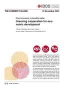 Greening cooperation for economic development