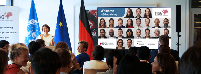 Photo: Welcome Event at BMZ