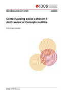 Contextualising social cohesion I: an overview of concepts in Africa