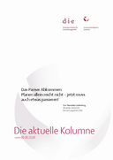 Das Pariser Abkommen: Planen allein reicht nicht – jetzt muss auch etwas passieren!