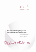 Was zur Entschärfung der syrischen Flüchtlingskrise getan werden sollte – und was nicht