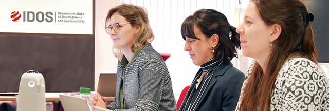 Separator Image: 3 young female participants of the Postgraduate Programme