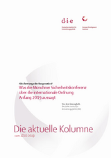 Cover: Die aktuelle Kolumne