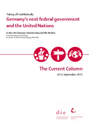 Germany’s next federal government and the United Nations