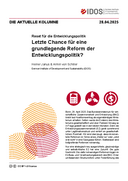 Letzte Chance für eine grundlegende Reform der Entwicklungspolitik?