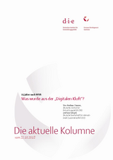 Cover: Die aktuelle Kolumne