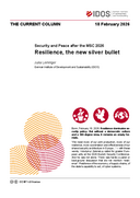 Resilience, the new silver bullet