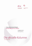 Ist die IOM noch zu retten?