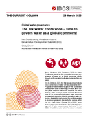 The UN Water conference – time to govern water as a global commons!  