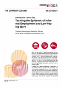 Tackling the Epidemic of Informal Employment and Low-Paying Work