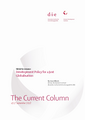 Development Policy for a Just Globalisation