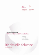 Klimaschutz nach 2020 neu denken