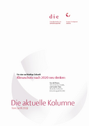Klimaschutz nach 2020 neu denken