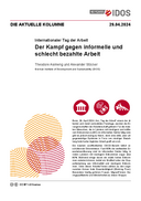 Der Kampf gegen informelle und schlecht bezahlte Arbeit