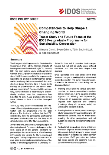 IDOS Policy Brief 7/2026