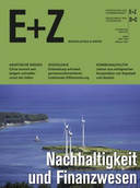 Nachhaltige Finanzierung: Internationale Standards sind wichtig