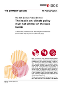 The heat is on: climate policy must not simmer on the back burner