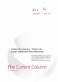 Evidence for Learning – How to use impact assessments more effectively