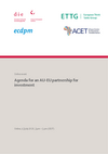 Cover: Programm „Agenda einer AU-EU-Partnerschaft für Investitionen”