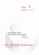 „Aufstrebende“ Mächte – kann man sie noch so nennen?