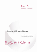 Trump, the Middle East and Germany